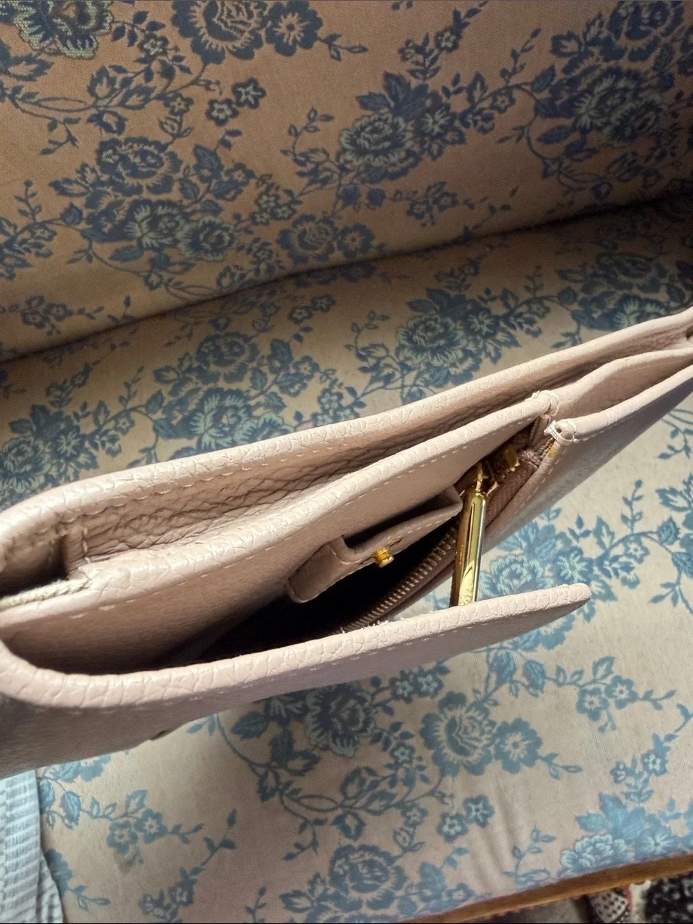 Cuyana Leather Laptop Case 13” in Blush Pink